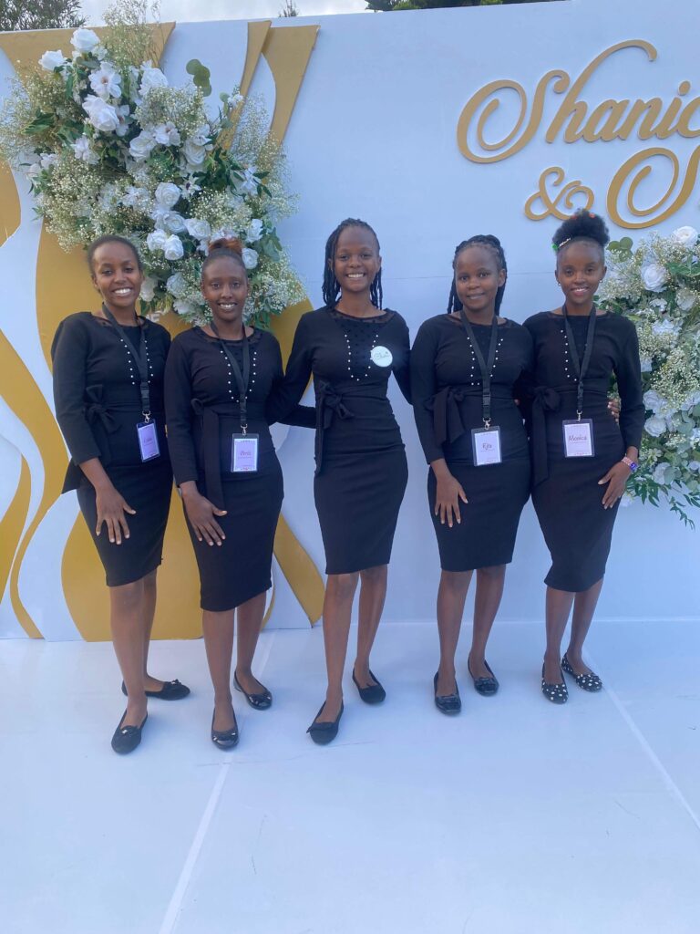 Event ushers from Usheing Excellence.